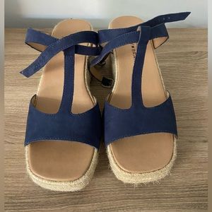 Lucky Brand Espadrille Wedge Sandals size 8